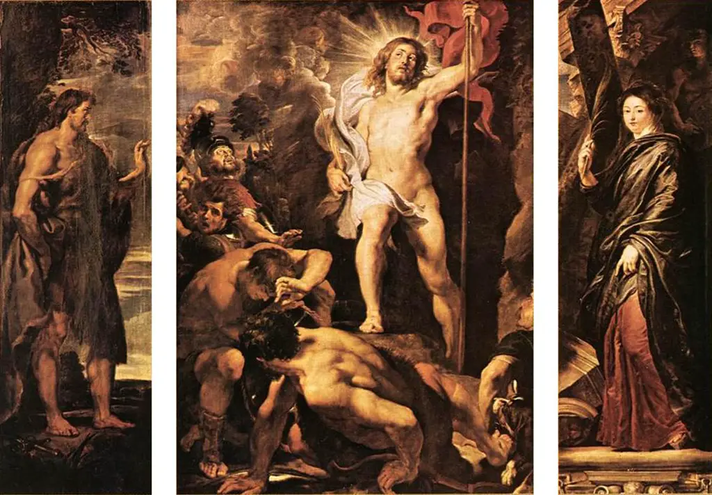 The Resurrection of Christ in Detail Peter Paul Rubens